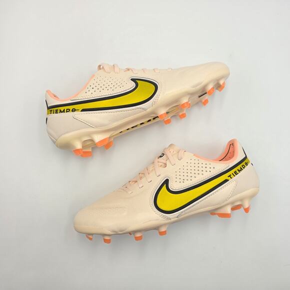 Nike Tiempo Legend 9 Elite FG Soccer Cleats CZ8482-801 Size 5.5 Men\'s - 7 Wmns